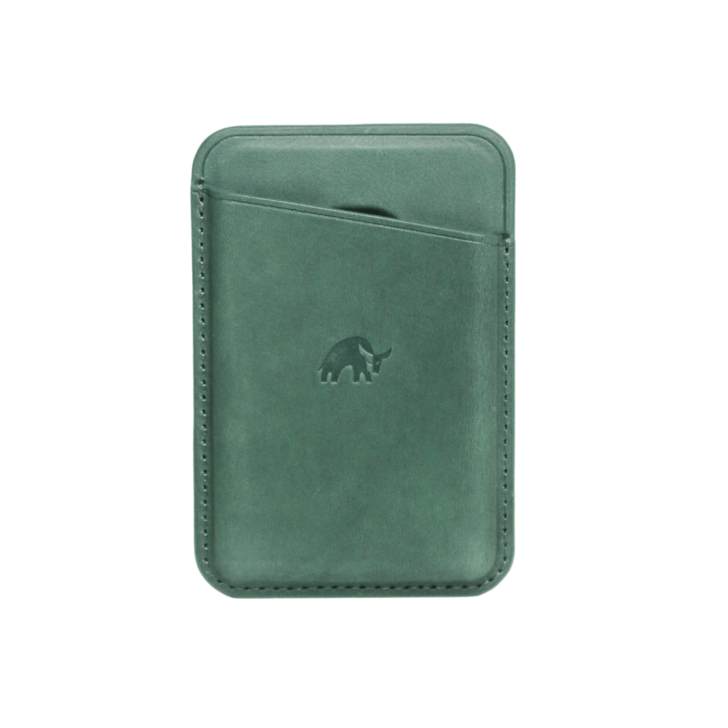 LIMITED EDITION Leather Magnetic Wallet - EVERGREEN