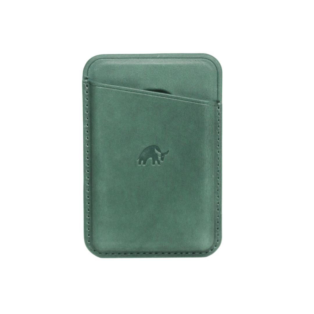 LIMITED EDITION Leather Magnetic Wallet - EVERGREEN