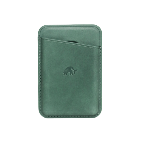 LIMITED EDITION Leather Magnetic Wallet - EVERGREEN