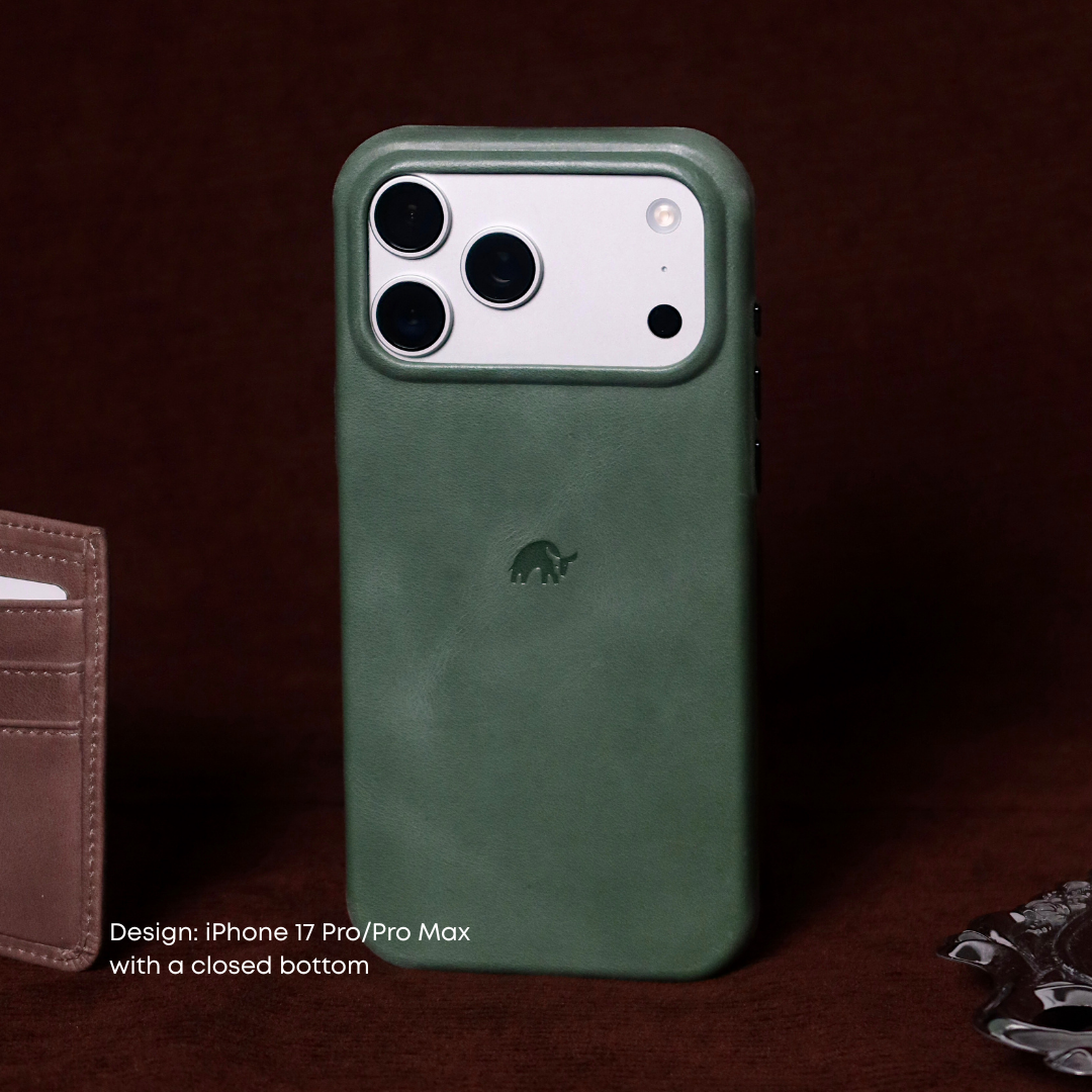 LIMITED EDITION The Original Leather Case - EVERGREEN