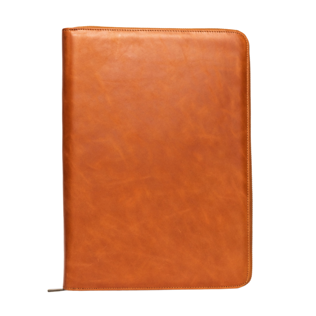 Leather MacBook Sleeve - Sienna