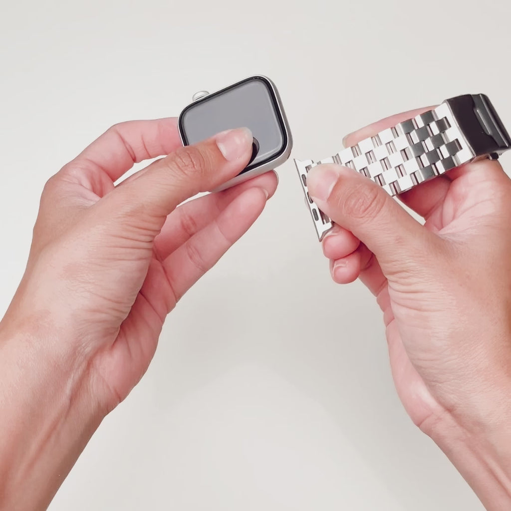 METAL Apple Watch Strap - Silver