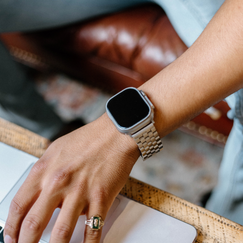 BACKORDERMETAL Apple Watch Strap - Silver