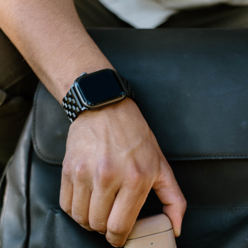 BACKORDERMETAL Apple Watch Strap - Black