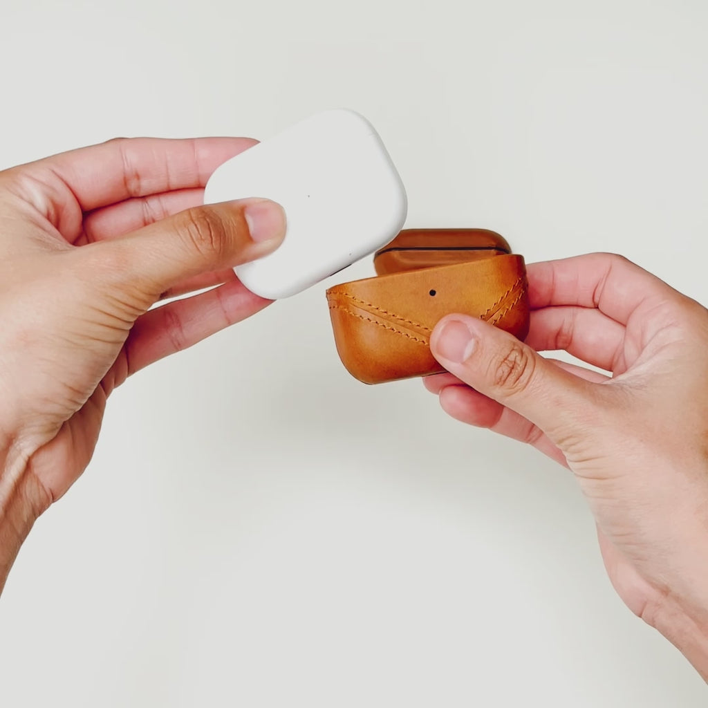 Leather AirPods Cases - SIENNA