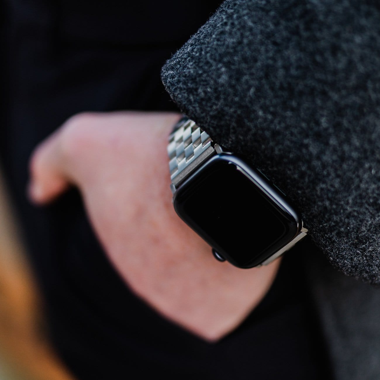 Black Metal Watch Band for Your Apple Watch | Bullstrap®