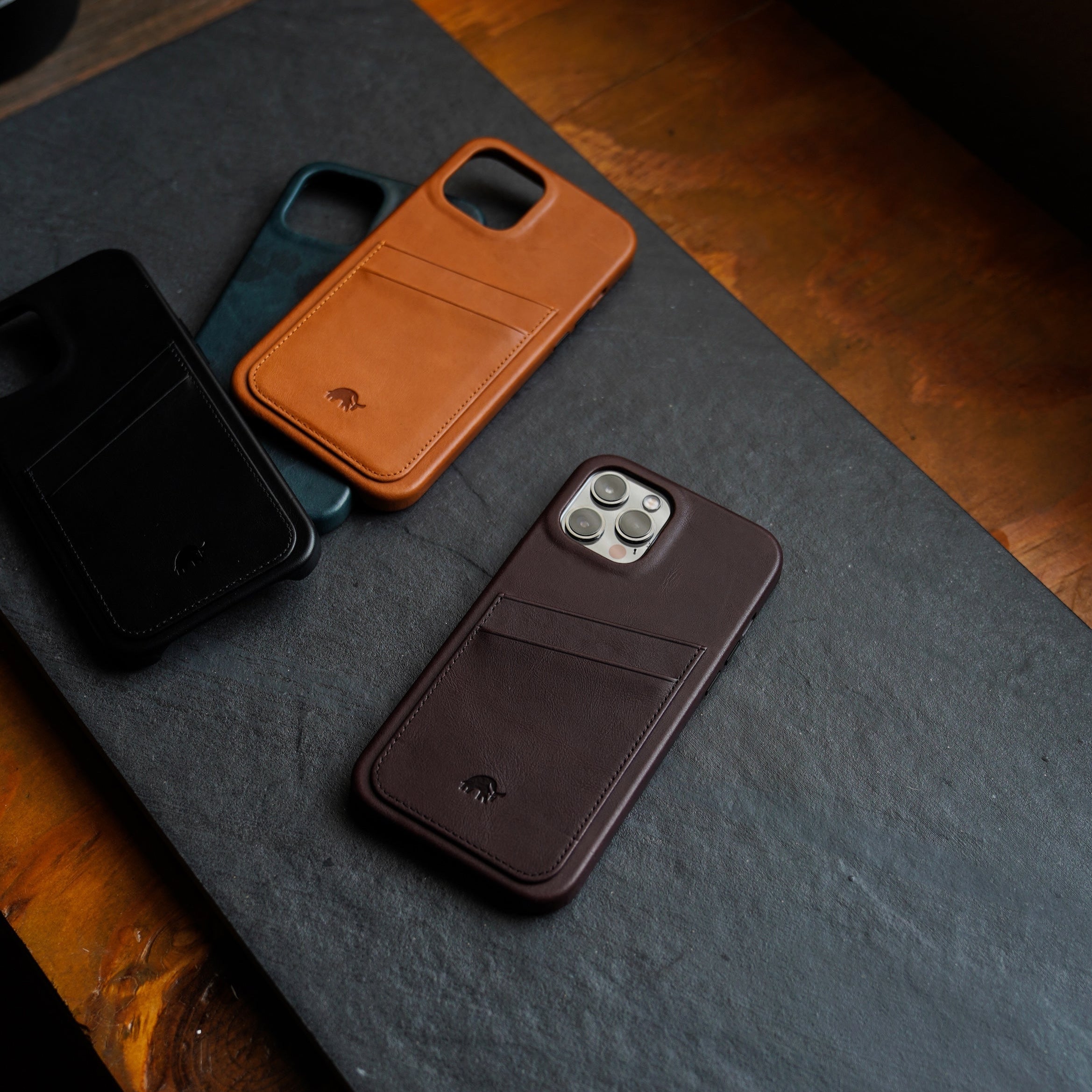 SALE Portfolio iPhone Cases - Bourbon