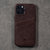 SALE Portfolio iPhone Cases - Bourbon
