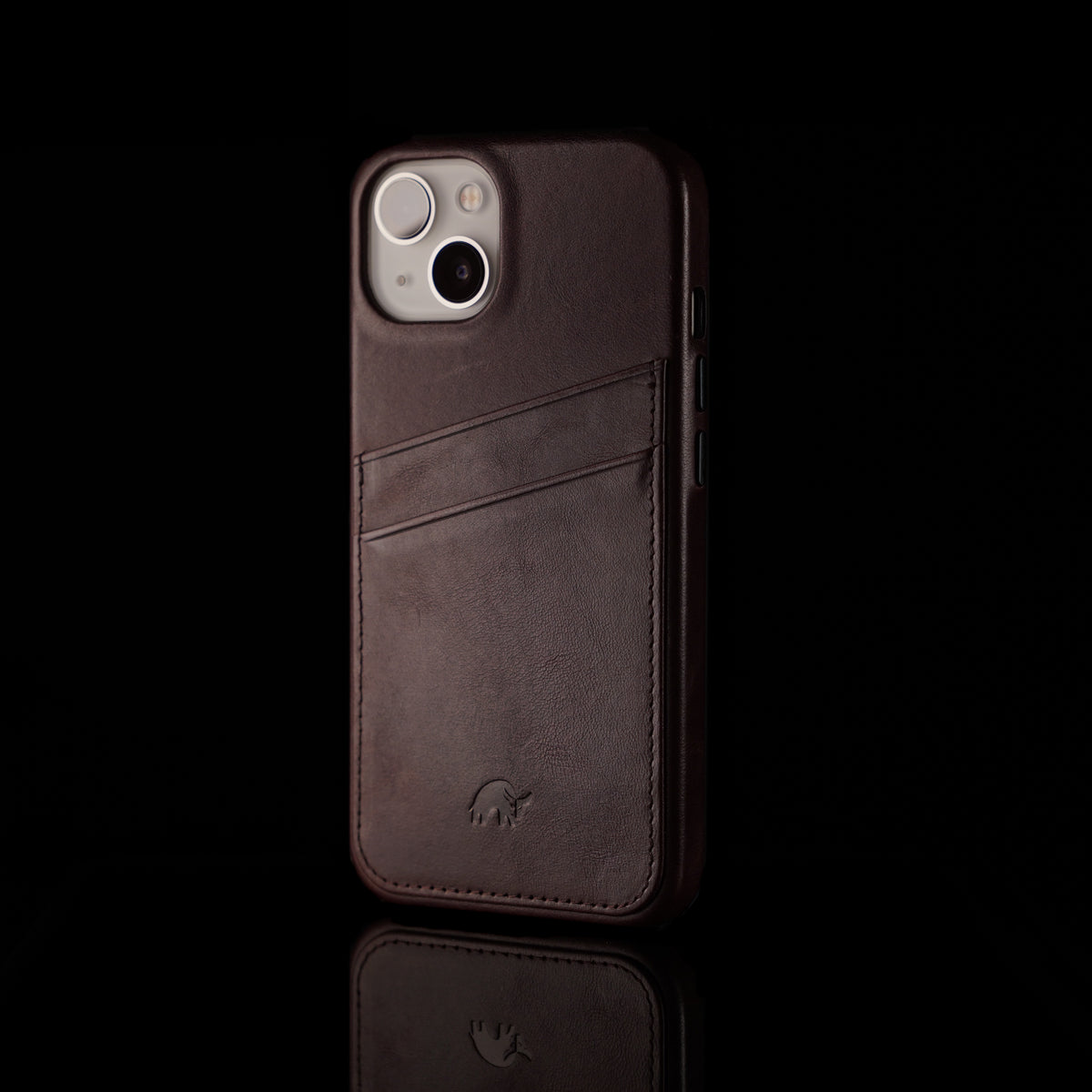iPhone 13 Leather Case - Journey iPhone 13 Pro Max / Black