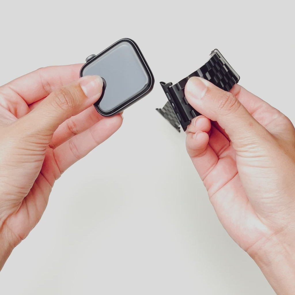 METAL Apple Watch Strap - Black